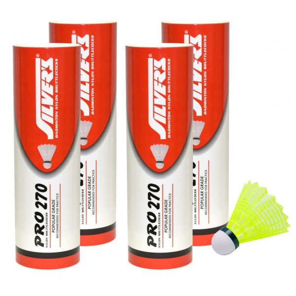 Silvers PRO-270 Yellow Nylon Shuttle Combo 2